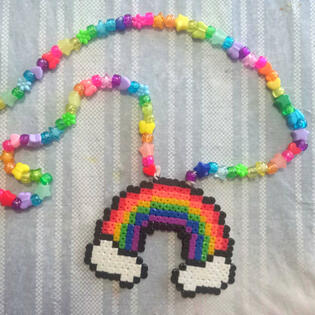 Perler Necklaces $10+
